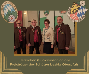 2022-11-22 Herzlichen Glückwunsch an alle Preisträgerinnen und Preisträger des Schützenbezirks Oberpfalz sowie bei der Verleihung des Jugendförderpreises..